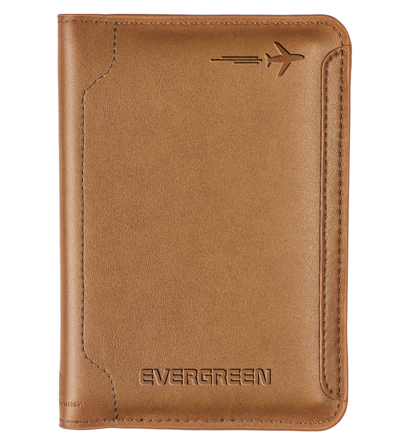 Genuine Leather Passport Holder, Passport Cover with Credit Card Holder for Women and Men Family ID Travel, Genuine Leather Pilot Wallet