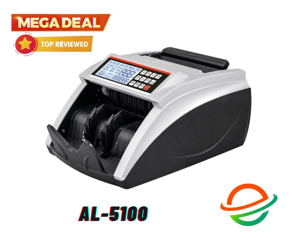 Money Counting & Fake Note Detector Machine ML-5100